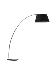 Design-Bogenlampe „Jule“ mit Marmorsockel Kave Home