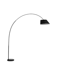 Verstellbare Bogenlampe „Maja“ mit Marmorsockel Kave Home