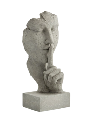 Dekorationsfigur „Serafina Finger auf Mund“ Lene Bjerre