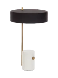Design Tischlampe „Phantasy“ mit Marmorsockel Kave Home