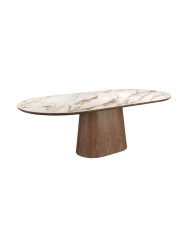 Ovaler Design Esstisch „Dunia“ 240 x 120 cm Angel Cerdá
