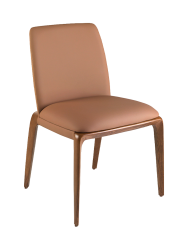 Design Esszimmerstuhl „Alani“ mit Kunstlederbezug Angel Cerdá