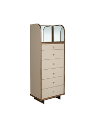 Design Kommode „Cinderella“ mit integriertem, ausklappbarem Spiegel Angel Cerdá