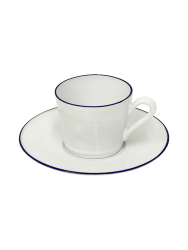 Handgefertigte Tee- & Kaffeetasse „Beja“ mit Untersetzer Costa Nova