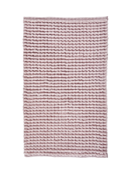 Handgefertigter, weicher Badteppich „Axel“ - Dusty Pink Aquanova