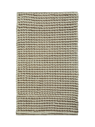 Handgefertigter, weicher Badteppich „Axel“ - Linen Aquanova