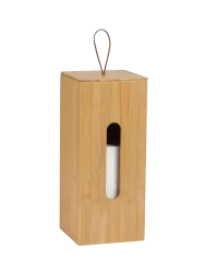 Toilettenpapier Aufbewahrung „Georg“, Bambus hell Natural Andrea House