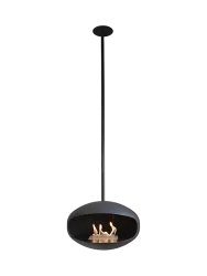Design Bioethanol Kamin „Cocoon Aeris“ - Schwarz Cocoon Fires