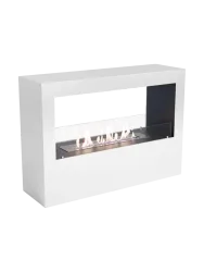 Design Bioethanol Kamin „Lansing“, weiss CACHFIRES
