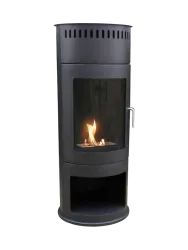 Design Bioethanol Kaminofen „Washington“ Schwarz CACHFIRES