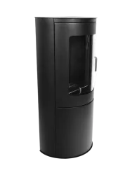 Design Bioethanol Ofen „Richmond“, Schwarz Schwarz, Matt CACHFIRES