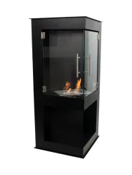 Design Bioethanol Kamin „Alaska“, schwarz CACHFIRES