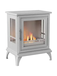 Design Bioethanol Kaminofen „Nashville“ Weiss CACHFIRES