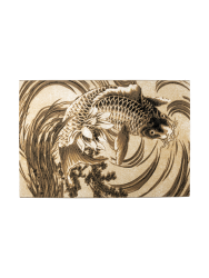 Design Wollteppich „The Legend Of Koi“ 230 x 160 cm Bold Monkey