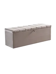 Design Boxspringbett „Bristol“, verschiedene Grössen Beige / Light Taupe SCANDIBEDDING