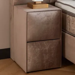 Design Boxspringbett „Calisto“, verschiedene Grössen Beige ABC Bedding