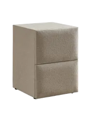 Premium Boxspringbett „Conso“ inkl. Matratze & Topper Beige  160 x 200 cm SCANDIBEDDING