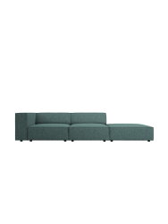 4-Sitzer Design Sofa „Arendal“ mit Ottomane chosen by Bloomingloft