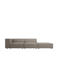 4-Sitzer Design Sofa „Arendal“ mit Ottomane chosen by Bloomingloft
