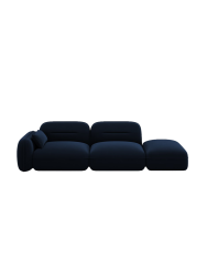 3-Sitzer Design Sofa „Sydney“ mit Ottomane chosen by Bloomingloft