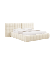 Design Polsterbett „Bali XL“ mit Ablagefach, Light Beige chosen by Bloomingloft