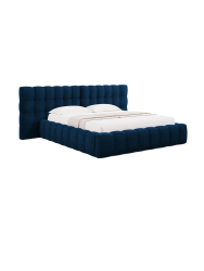 Design Polsterbett „Bali XL“ mit Ablagefach, Königsblau chosen by Bloomingloft