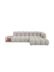 4-Sitzer Design Ecksofa „Sky“ mit Beistelltisch chosen by Bloomingloft