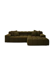 3-Sitzer Design Ecksofa „Hawaii“ chosen by Bloomingloft