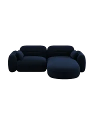 3-Sitzer Design Ecksofa „Sydney“ chosen by Bloomingloft
