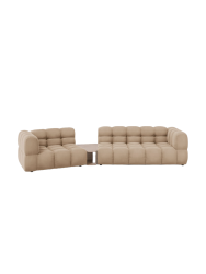 3-Sitzer Design Sofa „Sky“ mit Beistelltisch chosen by Bloomingloft