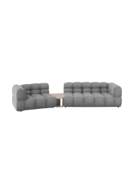3-Sitzer Design Sofa „Sky“ mit Beistelltisch chosen by Bloomingloft