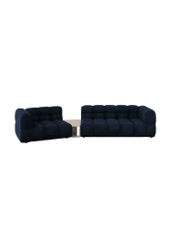 3-Sitzer Design Sofa „Sky“ mit Beistelltisch chosen by Bloomingloft