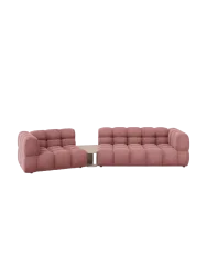 3-Sitzer Design Sofa „Sky“ mit Beistelltisch chosen by Bloomingloft