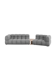 3-Sitzer Design Sofa „Sky“ mit Beistelltisch chosen by Bloomingloft