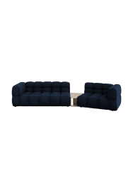 3-Sitzer Design Sofa „Sky“ mit Beistelltisch chosen by Bloomingloft