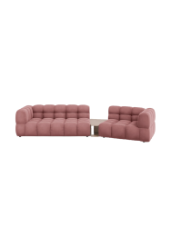 3-Sitzer Design Sofa „Sky“ mit Beistelltisch chosen by Bloomingloft