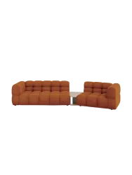 3-Sitzer Design Sofa „Sky“ mit Beistelltisch chosen by Bloomingloft