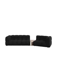3-Sitzer Design Sofa „Sky“ mit Beistelltisch chosen by Bloomingloft