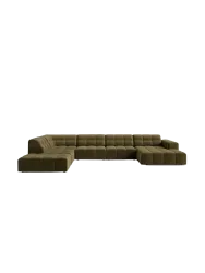 7-Sitzer Design Panorama-Sofa „Chicago“ chosen by Bloomingloft