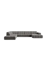 7-Sitzer Design Panorama-Sofa „Chicago“ chosen by Bloomingloft