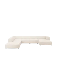 7-Sitzer Design Panorama-Sofa „Arendal“ chosen by Bloomingloft