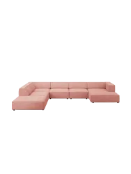 7-Sitzer Design Panorama-Sofa „Arendal“ chosen by Bloomingloft