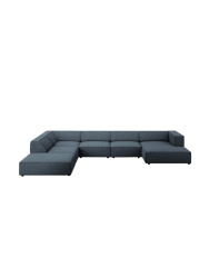 7-Sitzer Design Panorama-Sofa „Arendal“ chosen by Bloomingloft