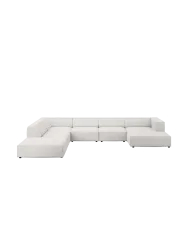 7-Sitzer Design Panorama-Sofa „Arendal“ chosen by Bloomingloft