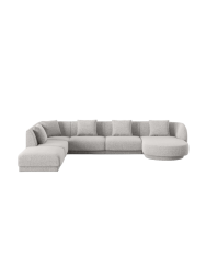 6-Sitzer Design Panorama-Sofa „Tulum“ chosen by Bloomingloft