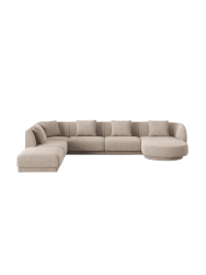 6-Sitzer Design Panorama-Sofa „Tulum“ chosen by Bloomingloft