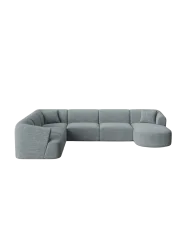 7-Sitzer Design Panorama-Sofa „Campi“ chosen by Bloomingloft