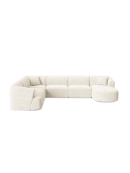 7-Sitzer Design Panorama-Sofa „Campi“ chosen by Bloomingloft