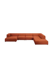7-Sitzer Design Panorama-Sofa „Arendal“ chosen by Bloomingloft