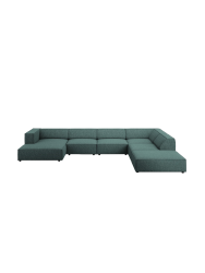 7-Sitzer Design Panorama-Sofa „Arendal“ chosen by Bloomingloft